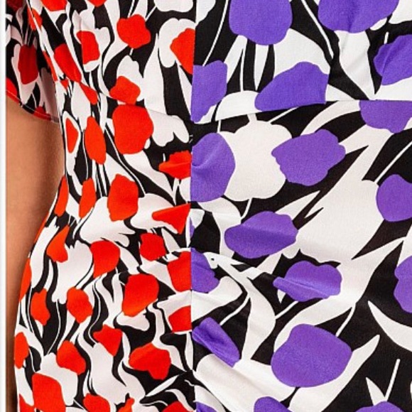 RIXO LONDON
ARIEL TULIP CONTRAST COLOUR DR… - Picture 12 of 14